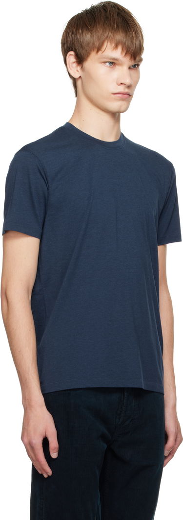 T-shirt Tom Ford TOM FORD Lyocell Cotton Crewneck T-shirt Grøn | JCS004-JMT012, 4