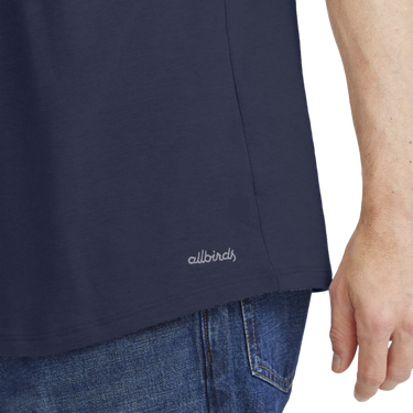 T-shirt Allbirds Merino Tee, Size Small Mørkeblå | A12111M, 3