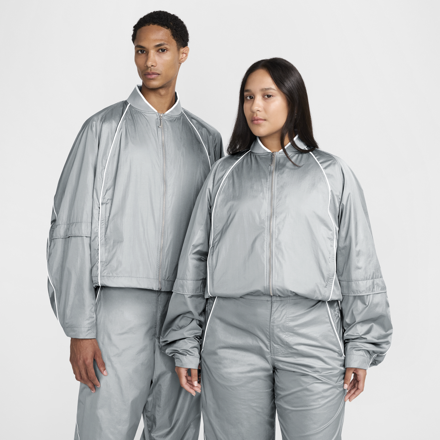 Jakke Nike Jacquemus x Tracksuit Jacket Grå | FV5697-073, 0