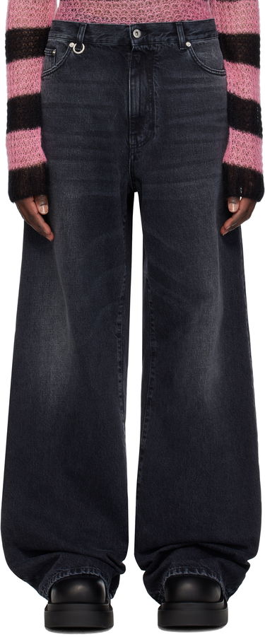 Jeans We11done We11done Oversized Jeans Sort | WD-DP0-25-397-M-BK, 0