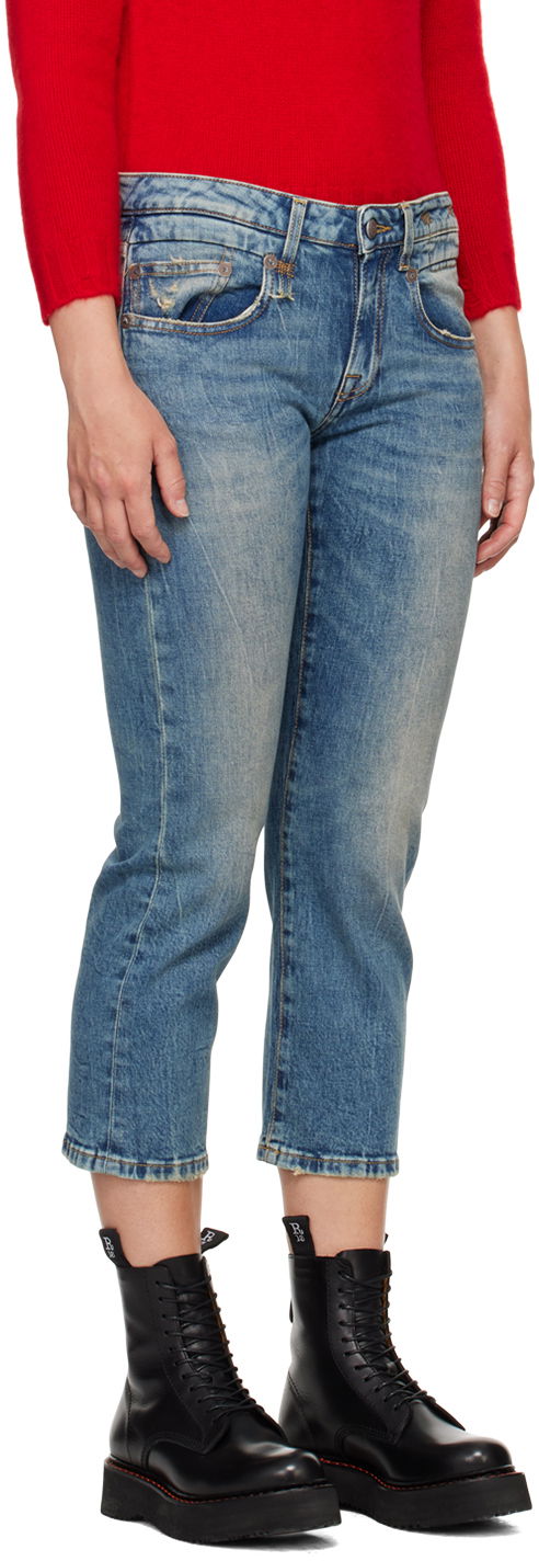 Jeans R13 R13 Boy Straight Jeans Blå | R13W0091-D081A, 1