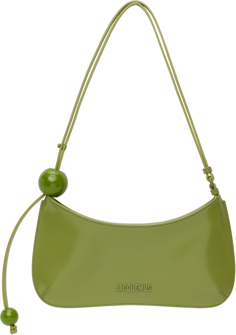 Skuldertaske Jacquemus Jacquemus 'The Bisou Perle' Shoulder Bag Grøn | 23H233BA057-3128