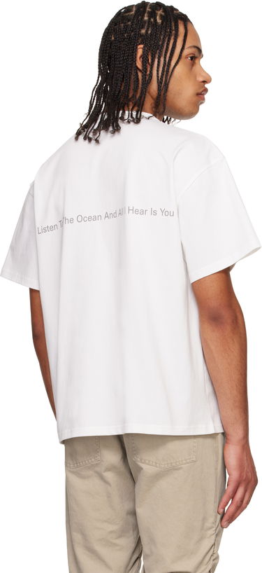 T-shirt MISBHV MISBHV La Donna Del Lago Graphic T-Shirt Hvid | 250M108, 2