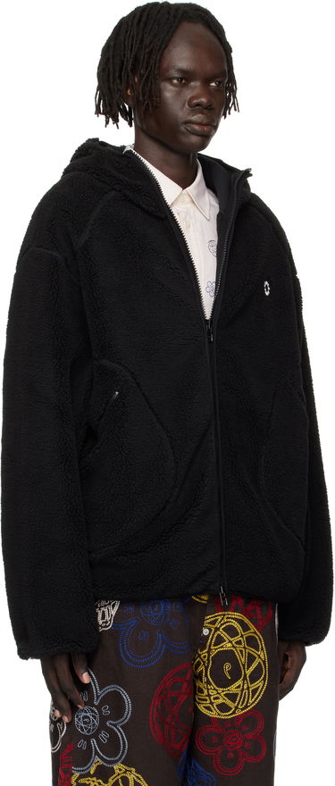 Jakke KENZO Kenzo Paris 'Boke Flower 2.0' Fleece Zip-Up Hoodie Rød | FF65BL5504FP, 4