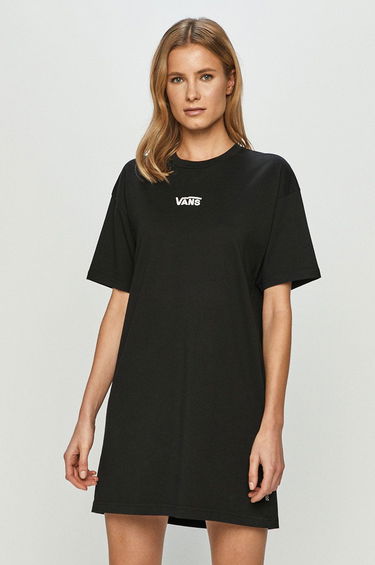 Kjole Vans Center Vee Tee Dress Sort | VN0A4RU2BLK1, 0