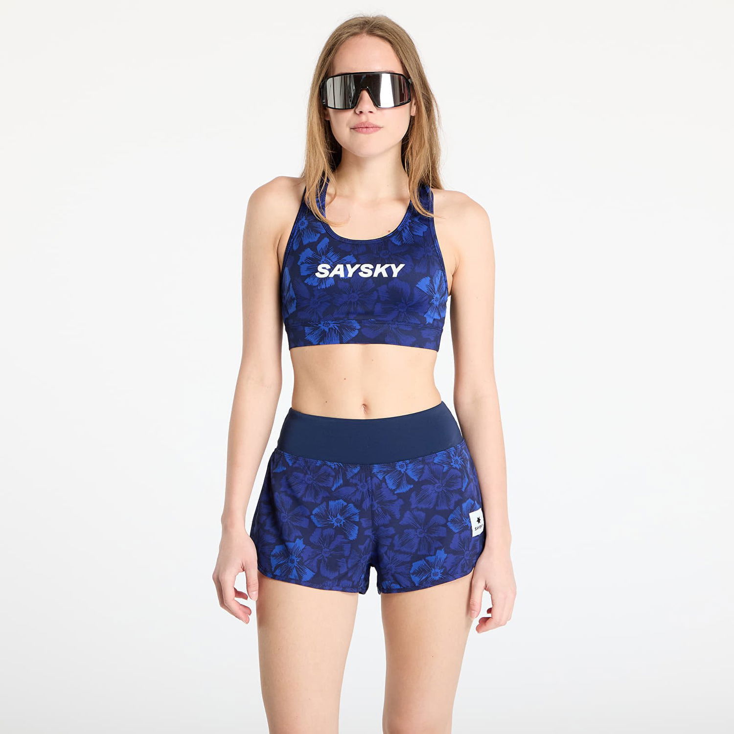 Shorts Saysky SAYSKY Flower Combat Sports Bra Blå | NWRSB30C1029, 0