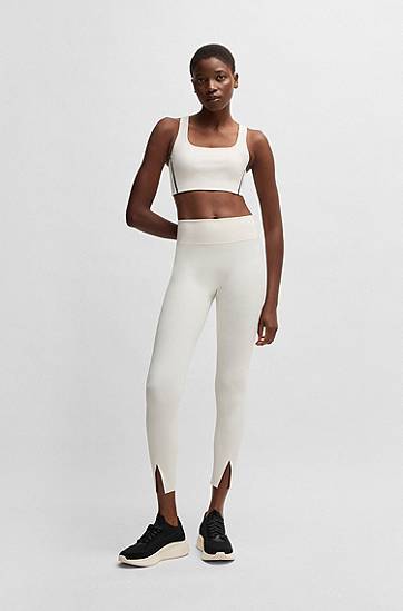 Bh BOSS BOSS Active Sports Bra with Removable Padding Hvid | 50540825, 1