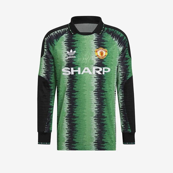 Jersey adidas Originals Manchester United 90 GK Grøn | HP0449, 0