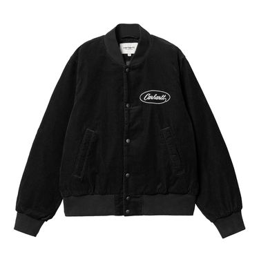 Jakke Carhartt WIP Rugged Letterman Jacket Sort | I032319_K02_XX, 6