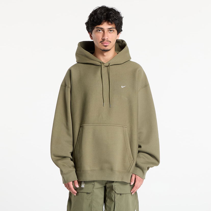 Sweatshirt Nike Solo Swoosh Pullover Hoodie Grøn | HV1082-222