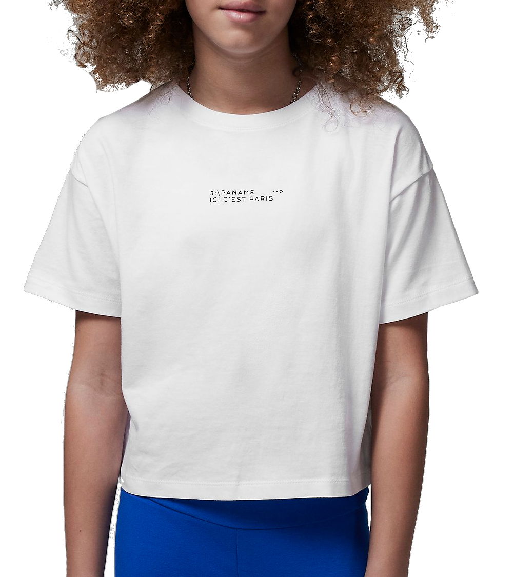 T-shirt Jordan PSG x Tee Hvid | 45b571-001, 0