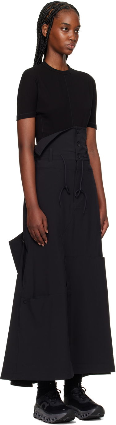 Nederdel Y-3 Y-3 Vent Midi Skirt Sort | JD1477, 1