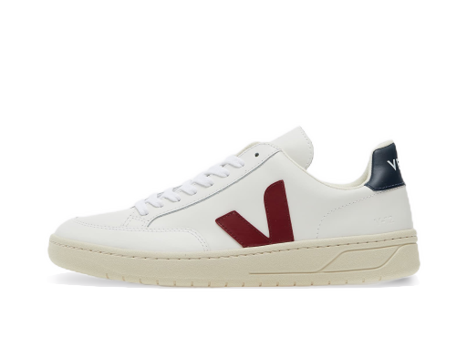 Sneakers og sko Veja V-12 Leather Hvid | XD021955B