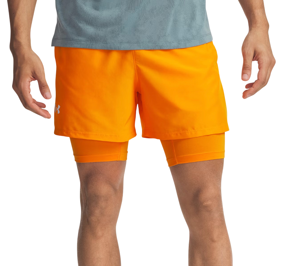 Shorts Under Armour LAUNCH 5'' 2-IN-1 SHORTS Orange | 1382640-793, 0