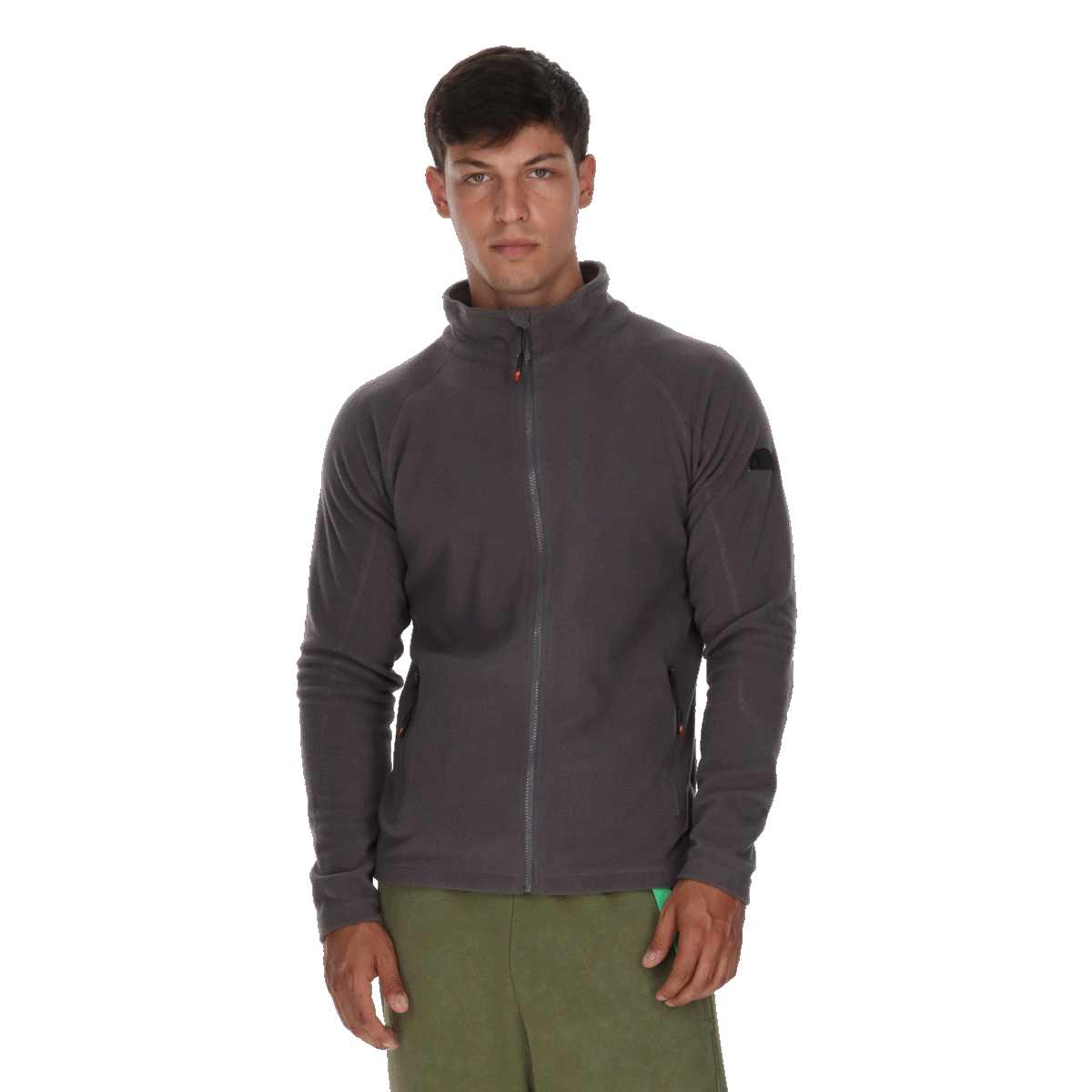 Jakke Ellesse Ski Full-Zip Microfleece Jacket Grå | ELA253M631-31, 0