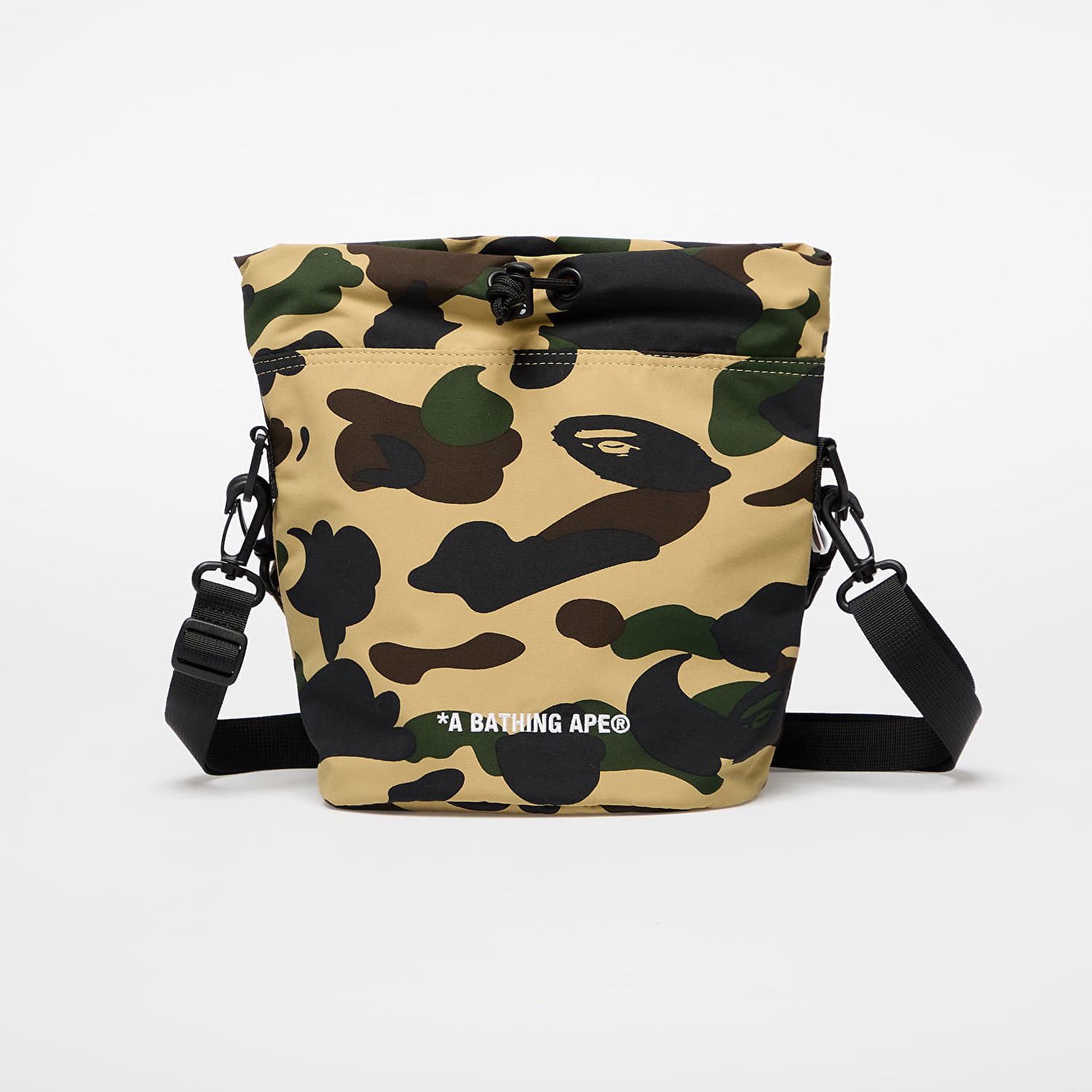 Rygsække og tasker BAPE A BATHING APE 1St Camo Drawstring Bag Gul | 001SGL301007MYEL, 0
