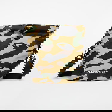 Rygsække og tasker BAPE A BATHING APE 1St Camo Drawstring Bag Gul | 001SGL301007MYEL, 0