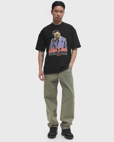 T-shirt Butter Goods Miles Davis Portrait Graphic T-Shirt Sort | P23667, 2