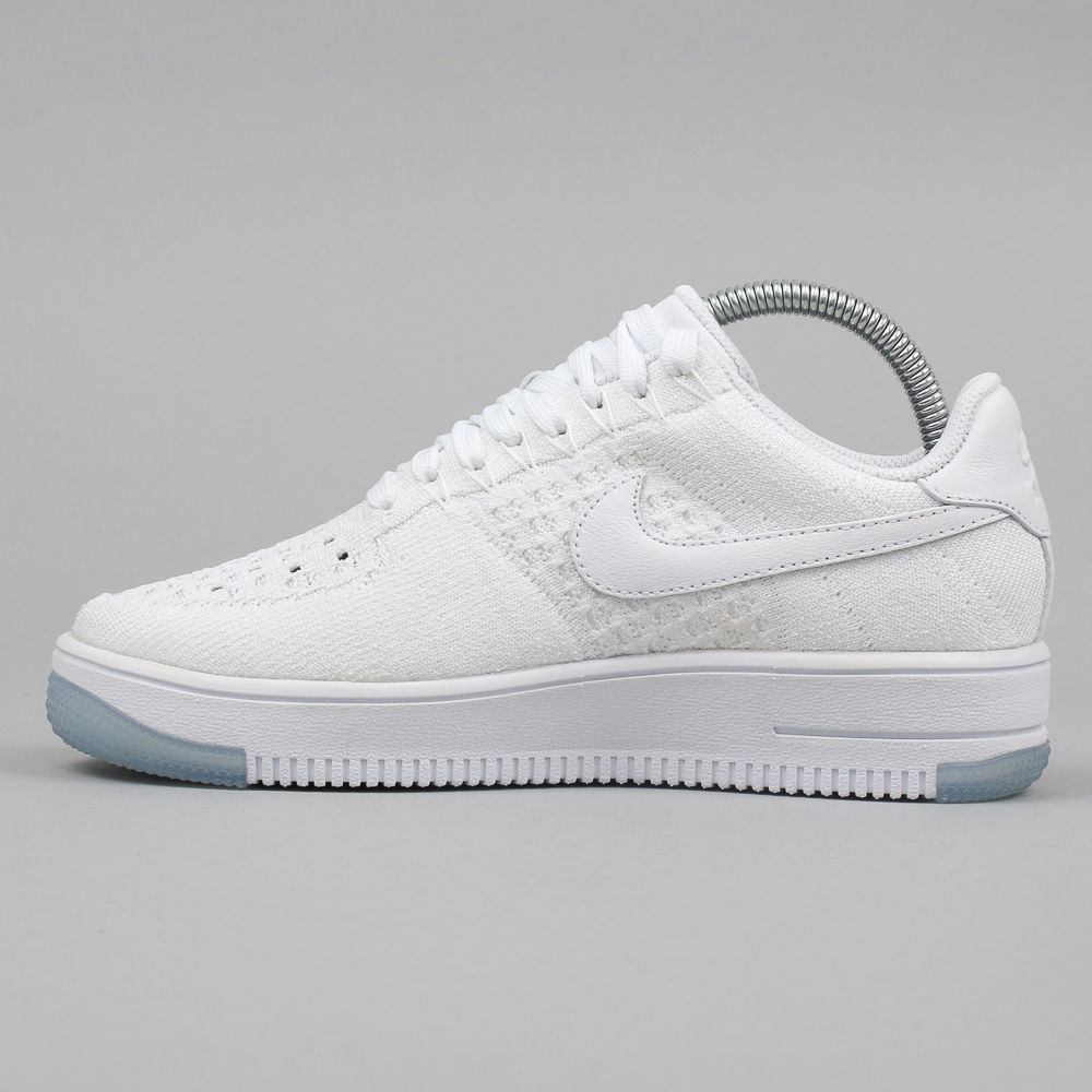 Sneakers og sko Nike W Air Force 1 Flyknit Low Hvid | 820256-101, 1