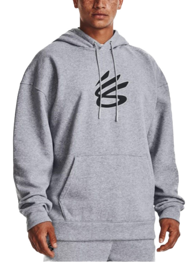 Sweatshirt Under Armour Hoody Curry Big Splash Grå | 1374298-011