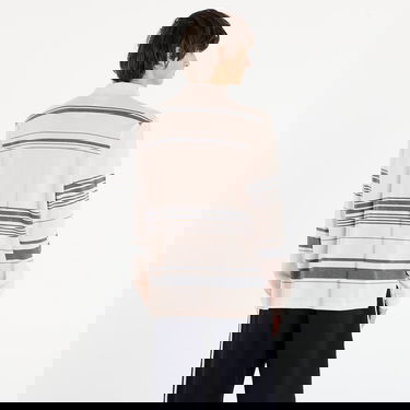 Polo skjorte adidas Originals Wales Bonner Long-Sleeve Striped Polo Shirt Lyserød | KB2298, 2