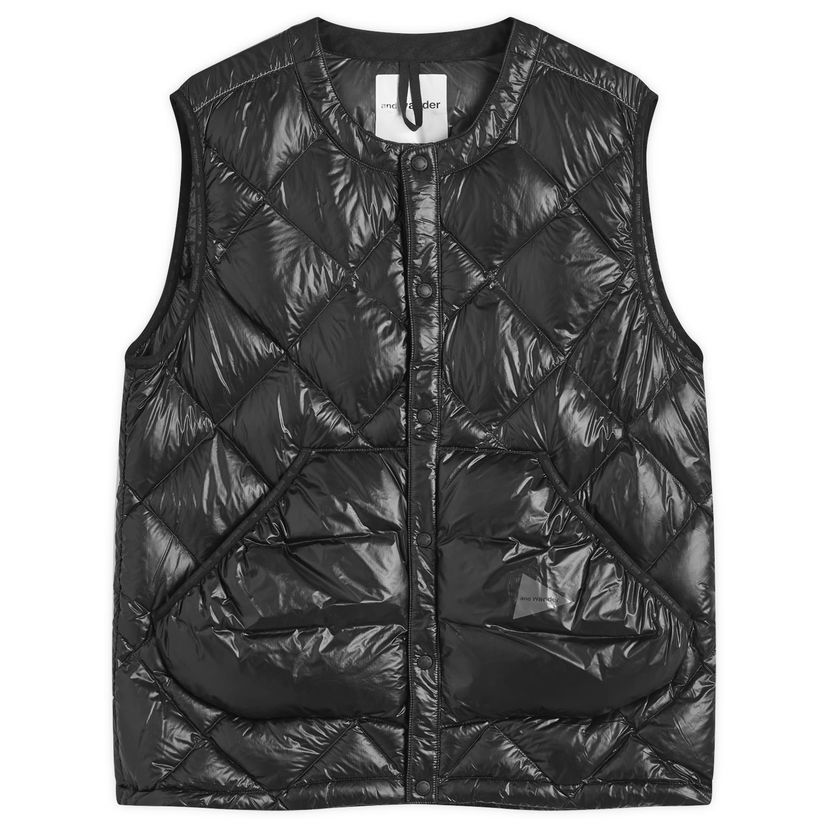 Vest and wander Diamond Stitch Down Vest Sort | 5744231107-010