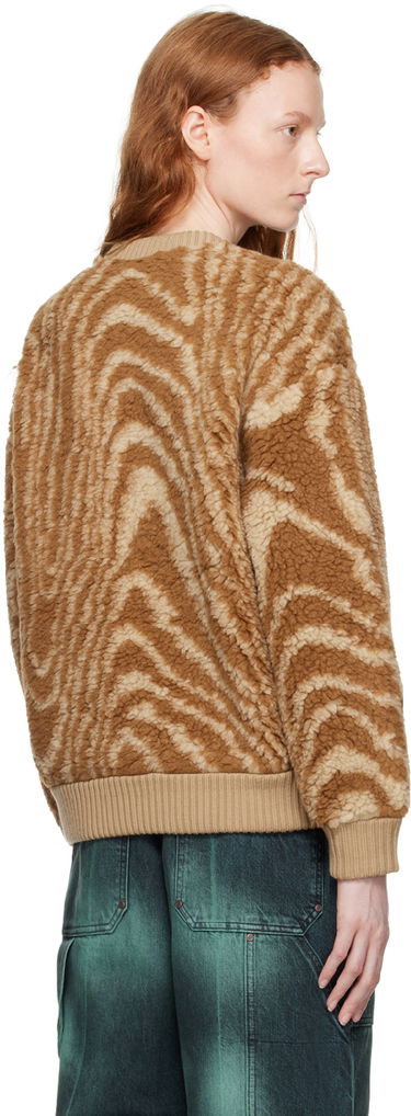 Sweater Stella McCartney Stripe Knit Sweater Brun | 6J02093SPX70, 2