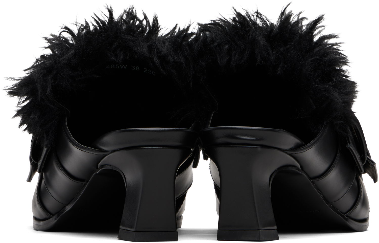 Tilbehør Andersson Bell Andersson Bell Layered Strap Mule Heels Sort | aaa485w, 1