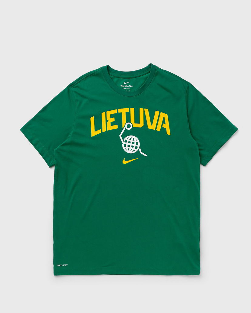 T-shirt Nike LITHUANIA BASKETBALL T-SHIRT OLYMPIA 24 men Shortsleeves Grøn | FQ3675-302