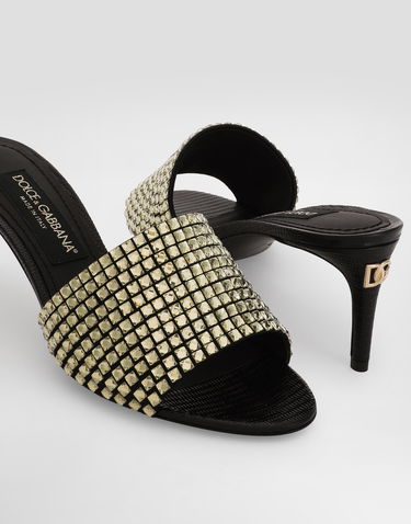 Sneakers og sko Dolce & Gabbana Calfskin Sandals Flerfarvet | CR1769A6A028E831, 3