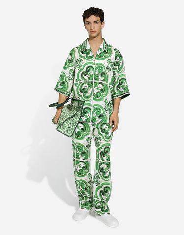 Bukser Dolce & Gabbana Jogging Pants With Print Grøn | GV4LHTFP4M8HU3TN, 1