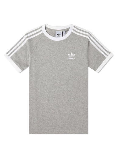 T-shirt adidas Originals 3 Stripe Tee Grå | IA4848