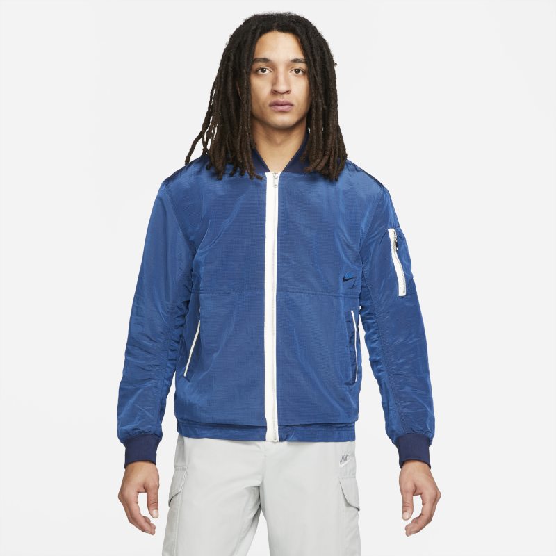 Jakke Nike Sportswear Style Essentials Lined Bomber Jacket Blå | DM6698-407, 0