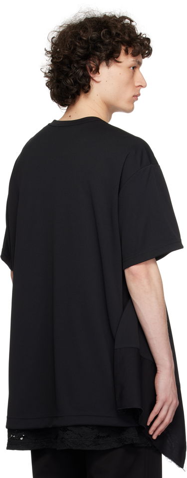 T-shirt Comme des Garçons Homme Plus Polyester Piqué T-Shirt Sort | PO-T020-051, 2