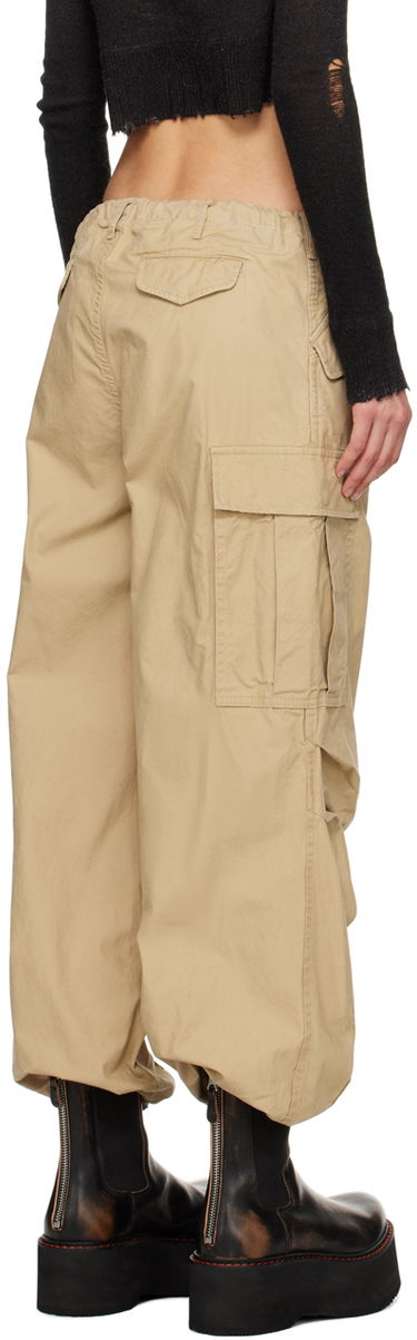 Cargo bukser R13 R13 Balloon Army Trousers Beige | R13WR241-R322B, 2