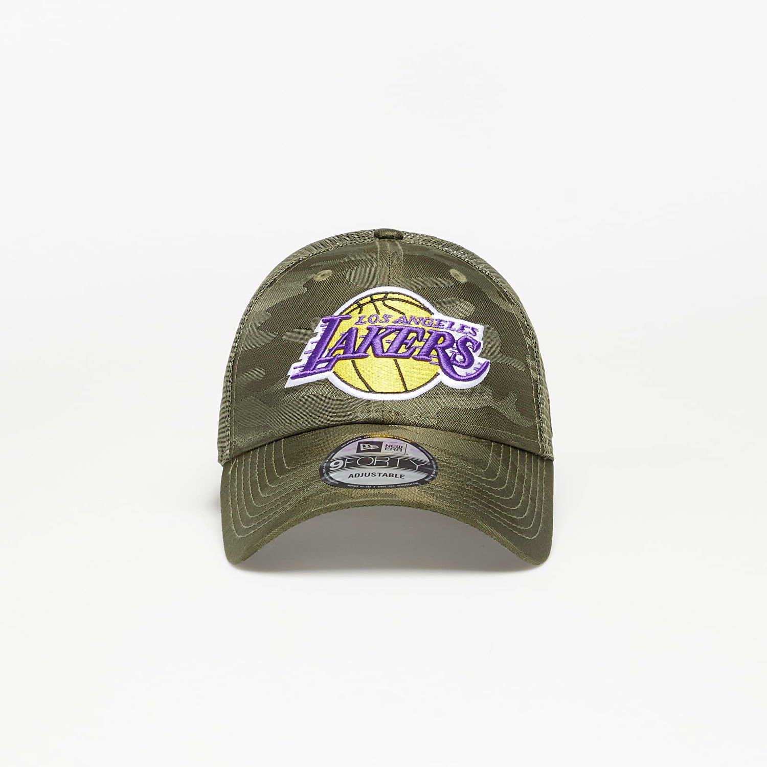 Kasket New Era Cap 9Forty NBA Home Field Trucker Los Angeles Lakers Grøn | 60141744, 0