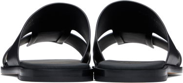 Sneakers og sko BOSS BOSS Buffed Leather Sandals Sort | 50539243, 1