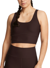 Under Armour Meridian Rib Crop Tank Top