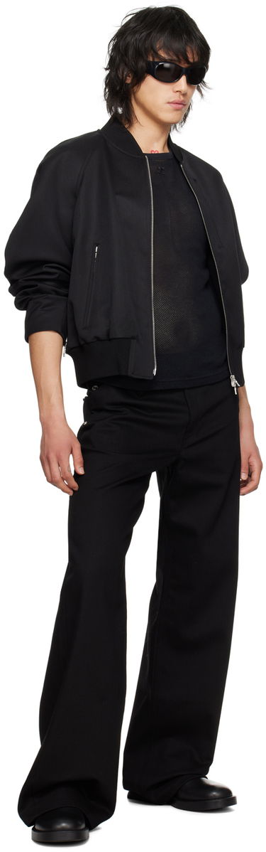 Cargo bukser Courrèges Courrèges Sailor Jeans Sort | 124DPA188DE0020, 3