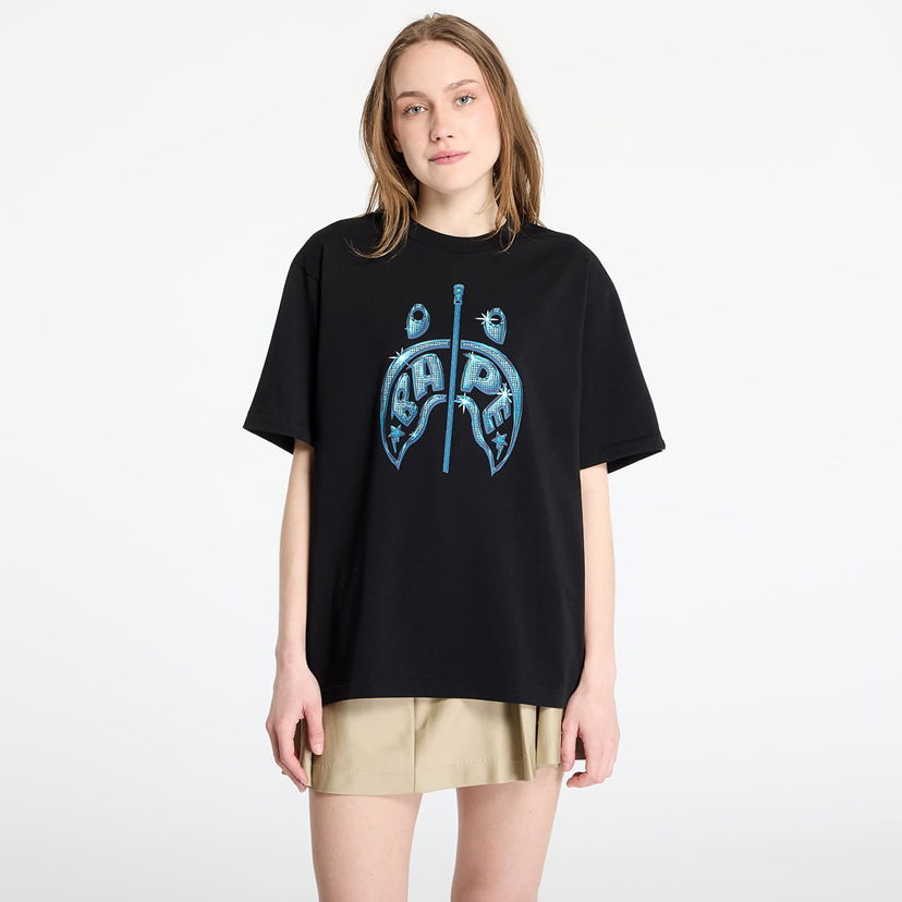 T-shirt BAPE A BATHING APE Relaxed Fit T-Shirt Sort | 001TEL301331MBLK