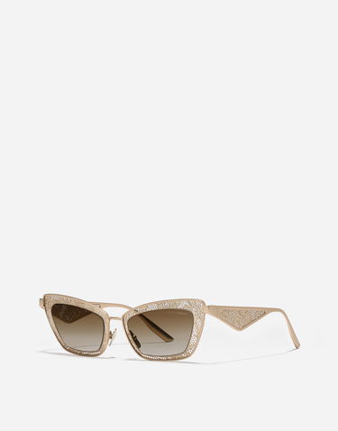Solbriller Dolce & Gabbana Dolce & Gabbana Dg Lace Sunglasses Brun | VG2311VA46E9V000, 1