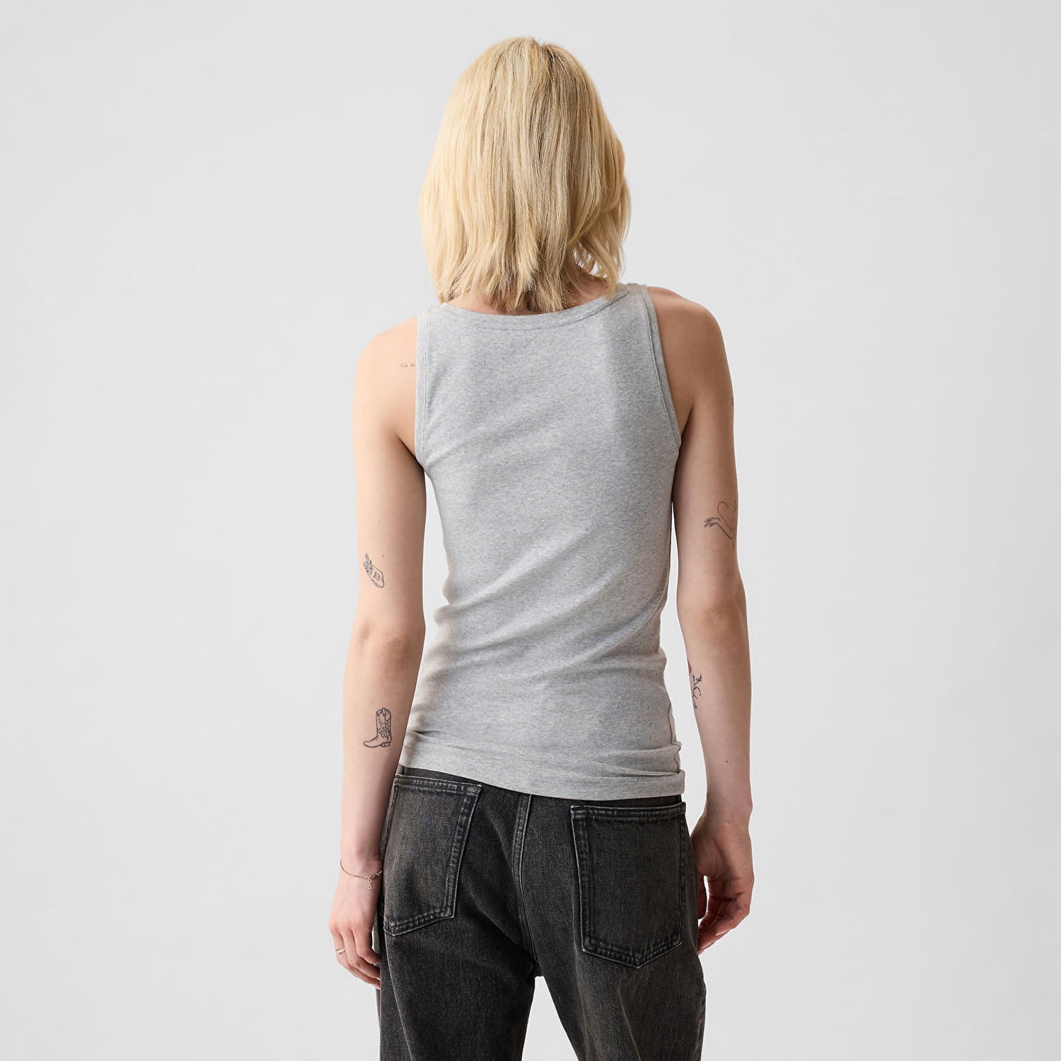 Tanktop GAP Modal Tank Grey Grå | 540670-01, 1