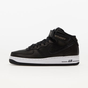 Sneakers og sko Nike Stussy x Air Force 1 '07 Mid W Sort | DJ7840 001, 0