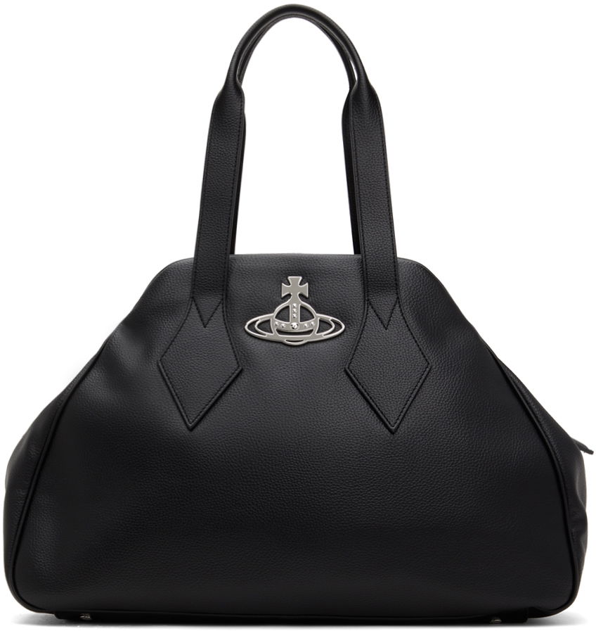 Håndtaske Vivienne Westwood Black Large Yasmine Handbag Tote Sort | 47010006W-S000D-, 0