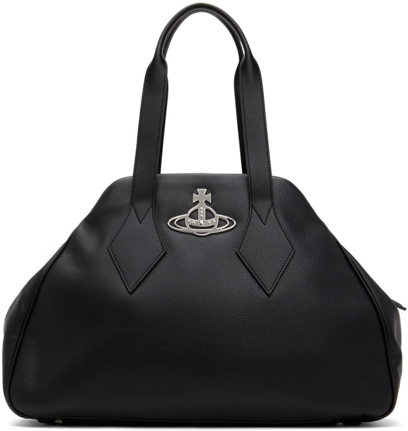 Håndtaske Vivienne Westwood Black Large Yasmine Handbag Tote Sort | 47010006W-S000D-