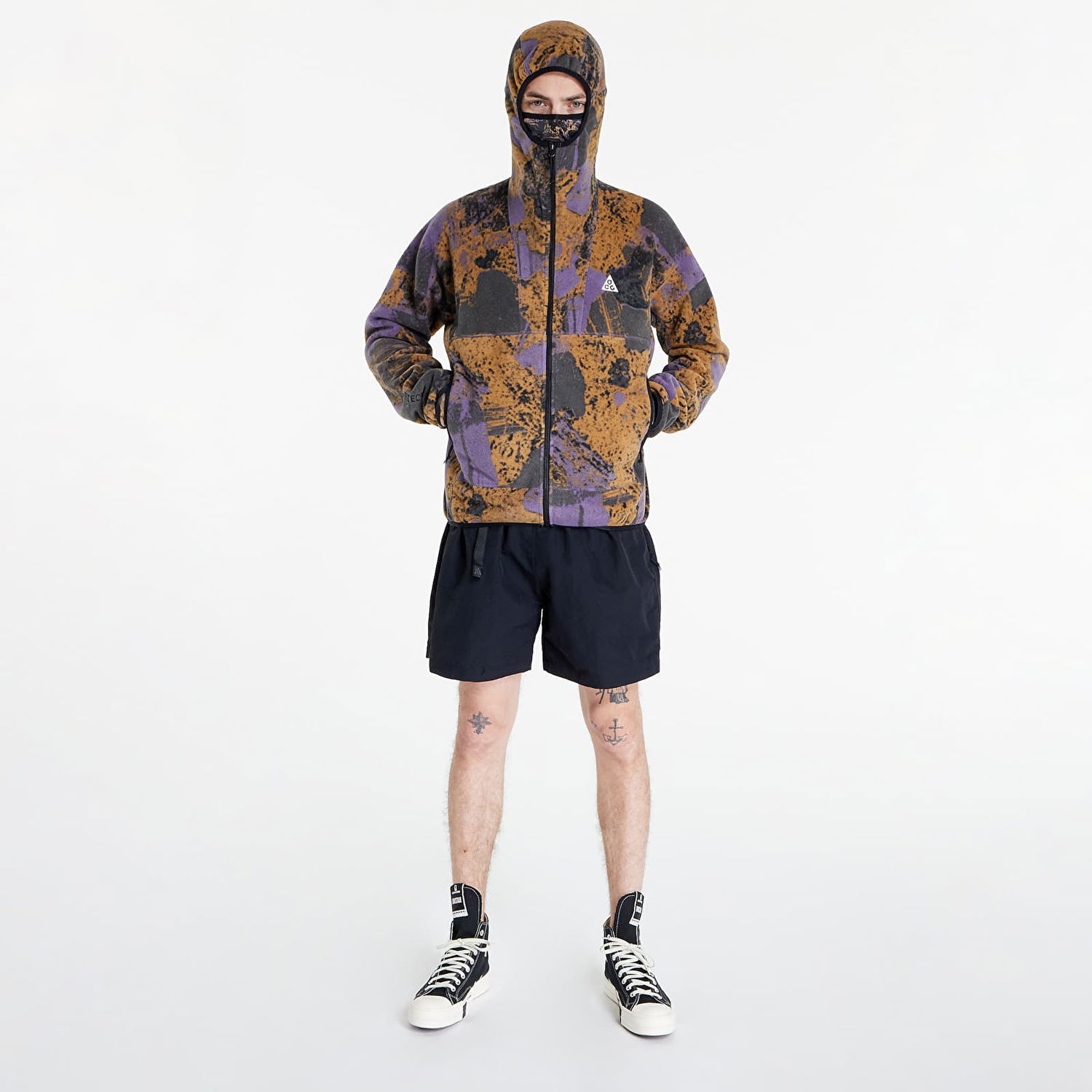 Vindjakke Nike ACG Therma-FIT ACG 'Wolf Tree' Full-Zip All-Over Print Flerfarvet | DN3931-553, 1