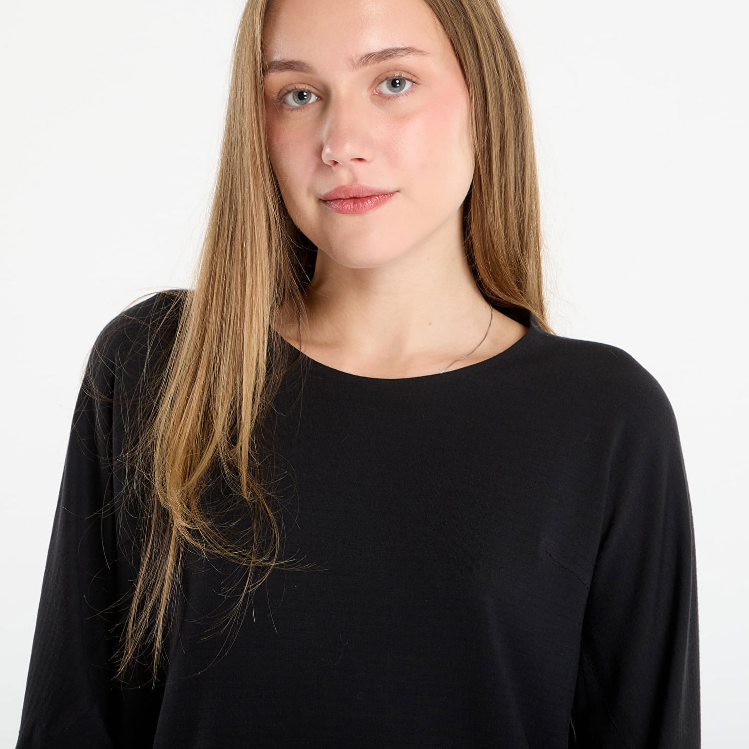 T-shirt Y-3 Y-3 Running Long Sleeve T-Shirt Sort | JV6769, 1