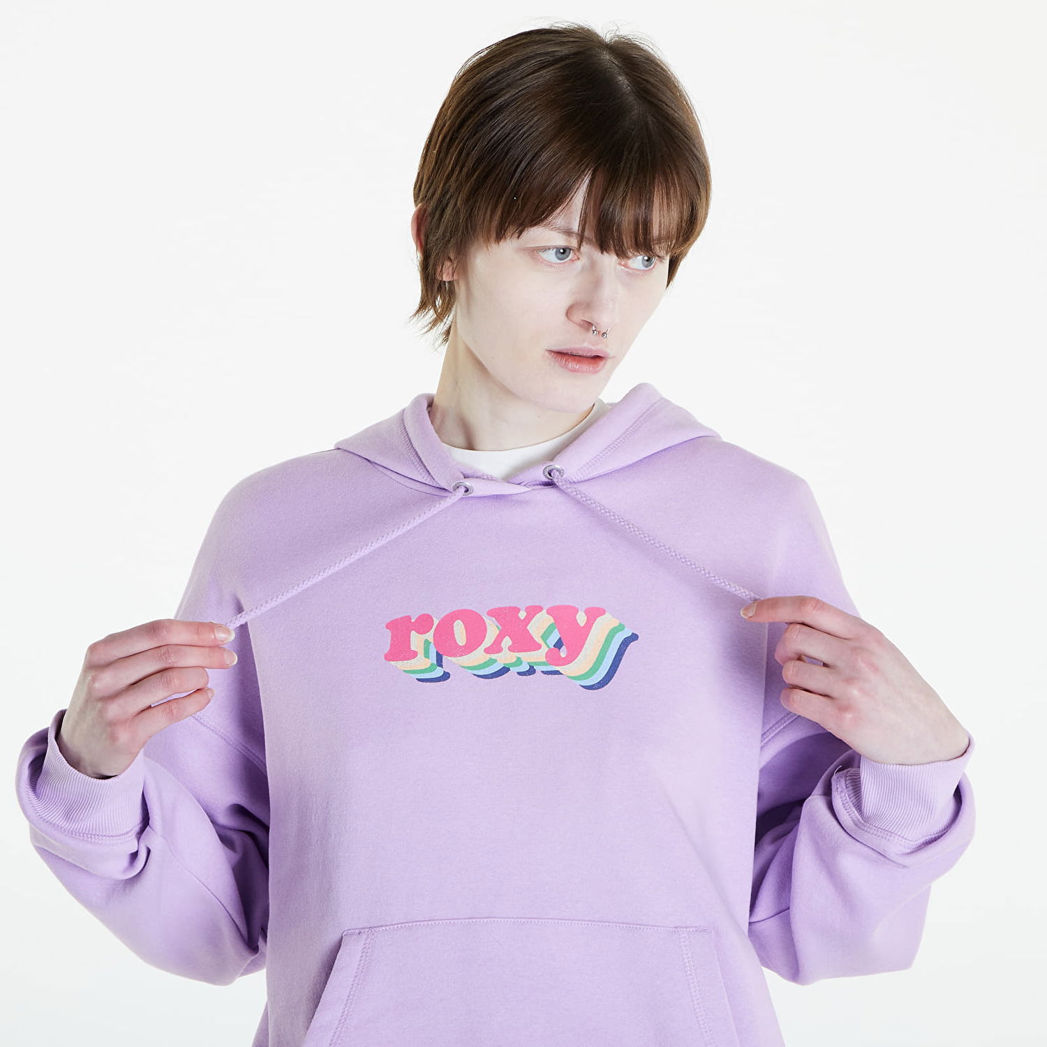 Sweatshirt Roxy Thats Rad Purple Lilla | ERJFT04803-PKL0, 1