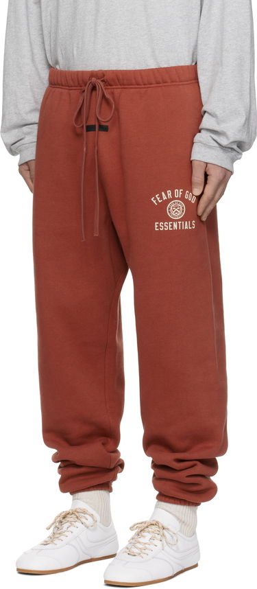 Joggingbukser Fear of God Fear of God ESSENTIALS Fleece Sweatpants Rød | 130HO242026F, 3