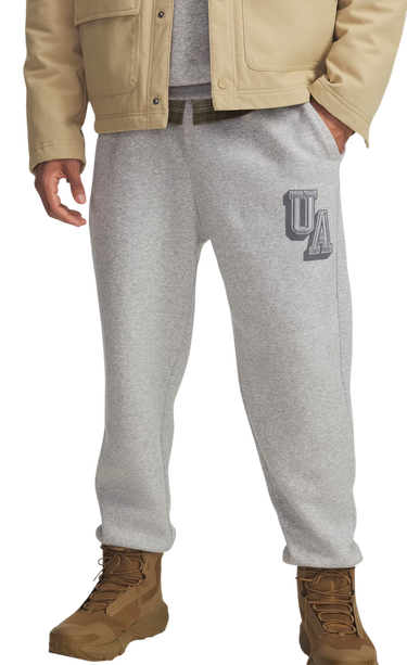 Joggingbukser Under Armour Under Armour Icon Fleece Graphic Joggers Grå | 6003934-011, 0